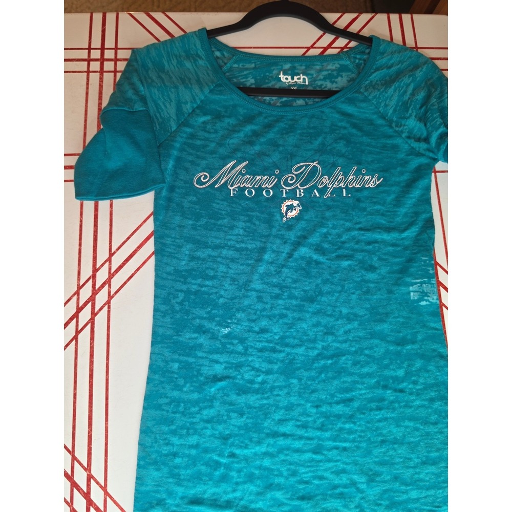 Touch by Alyssa Milano Miami Dolphins T-Shirt and NFL Tank Top Set Womens XS/L